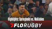 South Africa vs Australia Rugby Championship Round 1 Highlights