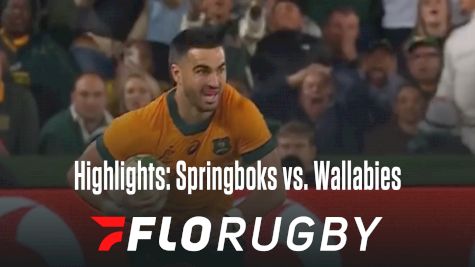 South Africa vs Australia Rugby Championship Round 1 Highlights