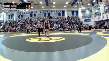 157 lbs Cons. Round 4 - Lincoln Kirian, Findlay vs Landon Dasher, Paulding