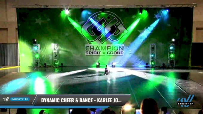 Dynamic Cheer & Dance - Karlee Jones [2021 Junior - Solo - Jazz Day 1 ...