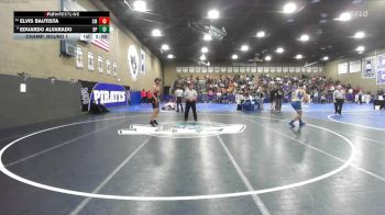 144 lbs Champ. Round 1 - Eduardo Alvarado, Dos Palos vs Elvis Bautista, Santa Maria