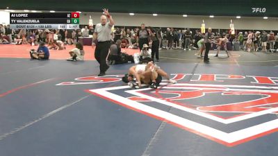 138 lbs Consi Of 64 #1 - Aj Lopez, AZ vs Ty Valenzuela, GA