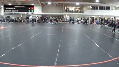 141 lbs Cons. Round 3 - Emmett Nelson, UW Parkside vs Luke Kunath, Belmont Abbey