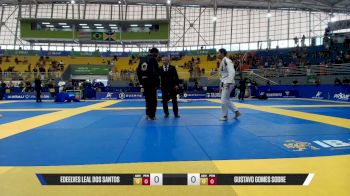 Gustavo Gomes Sodre vs Edeelves Leal Dos Santos 2026 Brasileiro Jiu-Jitsu IBJJF
