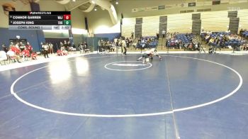 197 lbs Cons. Round 1 - Connor Garren, Washington & Jefferson vs Joseph King, Thiel