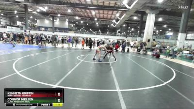 116 lbs Semifinal - Connor Nielsen, Clinic Wrestling FXBG vs Kenneth Griffin, Heavy Hitting Hammers