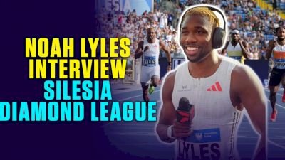 Noah Lyles On The Athlete's Lounge