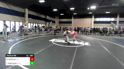 157 lbs Round Of 128 - Brody McClure, East Valley WC vs Theseus Rodriguez, Threshold WC