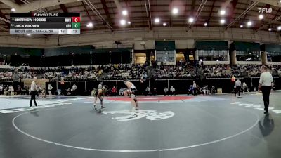 144-4A/3A Cons. Semi - Matthew Hobbs, Walt Whitman vs Luca Brown, Arundel