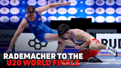 97 kg 1/2 Final - Justin Rademacher, United States vs Konstantine Petriashvili, Georgia