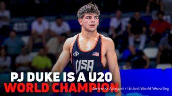 70 kg Finals 1-2 - Peter Duke, United States vs Alexandr Gaidarli, Moldova