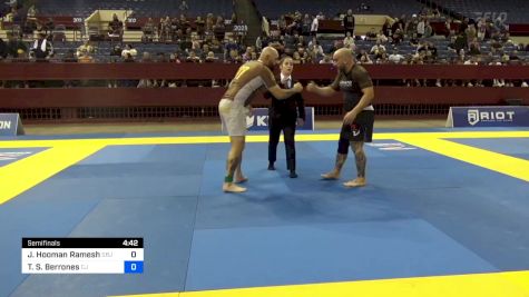 Jonathan Hooman Ramesh vs Taeger S. Berrones 2024 Pan IBJJF Jiu-Jitsu No-Gi Championship