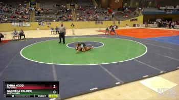 152 lbs Quarterfinal - Emma Hood, Highlands vs Gabriela Palomo, North Hardin