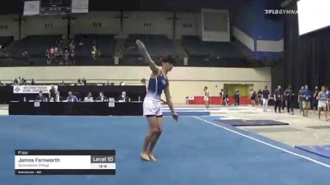 James Farnworth - Floor, Gymnastics Village - 2021 USA Gymnastics Development Program National Championships