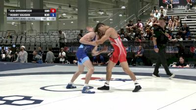 63 kg Champ. Rd Of 16 - Job Greenwood, GRIT Athletics Wrestling Club vs Robby Vaughn, Moses Lake Wrestling Club