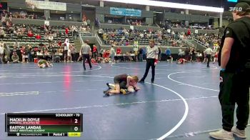 70 lbs Round 3 - Easton Landas, Sebolt Wrestling Academy vs Macklin Doyle, Immortal Athletics WC