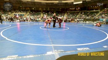 150 lbs Consi Of 8 #2 - Kelice Luker, HURRICANE WRESTLING ACADEMY vs Natalia Tomanek, Marshfield Youth Wrestling