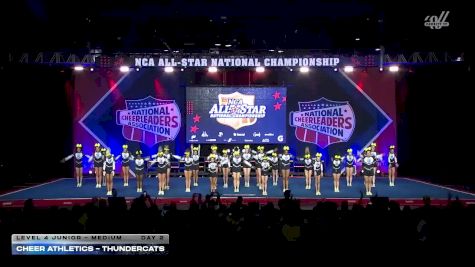 Cheer Athletics - Thundercats [2026 L4 Junior - Medium Day 2] 2026 NCA All-Star National Championship