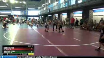 75 lbs Round 9 (10 Team) - Joey Mayer, Little MF vs Benton Hall, Alpha Elite