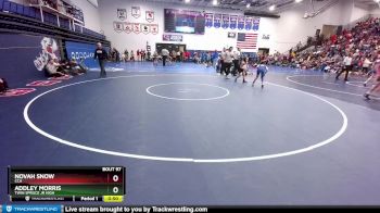 92-94 lbs Quarterfinal - Novah Snow, CCA vs Addley Morris, Twin Spruce Jr High