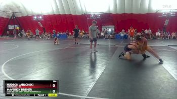 144 lbs Champ Round 1 (16 Team) - Hudson Jablonski, Reedsburg vs Maverick Dreher, Long Prairie Grey Eagle-Bowerville Wolves
