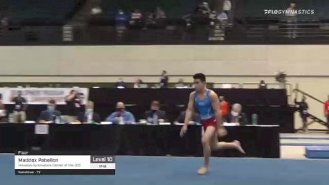 Maddox Pabellon - Floor, Houston Gymnastics Center of the JCC - 2021 USA Gymnastics Development Program National Championships