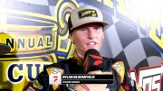 Dylan Bloomfield Reacts After Winning 360 Sprint Car Gold Cup Opener