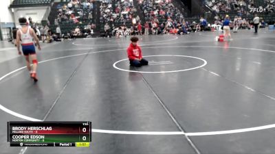 120 lbs Round 3 (16 Team) - Brody Herschlag, Millard South vs Cooper Edson, Norton Community