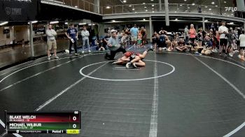 88 lbs Semis (4 Team) - Michael Wilbur, Brawler Elite vs Blake Welch, PA Alliance