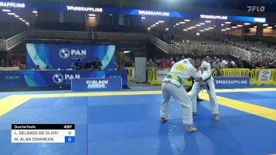 LEONARDO DELGADO DE OLIVEIRA vs MARK ALAN COMMEAN 2023 Pan Jiu Jitsu ...