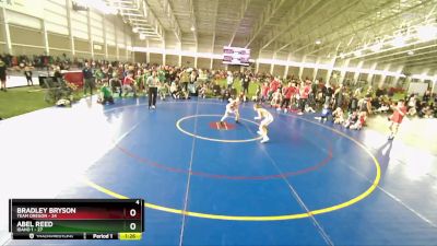 84 lbs Quarters & Wb (16 Team) - Bradley Bryson, Team Oregon vs Abel Reed, Idaho 1