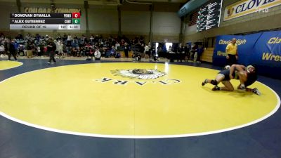 160 lbs Round Of 16 - Donovan Symalla, Pomona (CO) vs Alex Gutierrez, Central Catholic