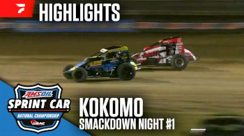 Highlights | 2025 USAC Sprint Car Smackdown Thursday at Kokomo Speedway