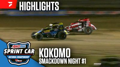 Highlights | 2025 USAC Sprint Car Smackdown Thursday at Kokomo Speedway