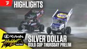 Highlights | Kubota HLR Gold Cup Thursday at Silver Dollar Speedway