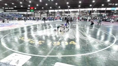 80 lbs Round 3 - Joel Alves, Lockwood Wrestling Club vs Josiah Hursh, Trophy Hunters Wrestling Club