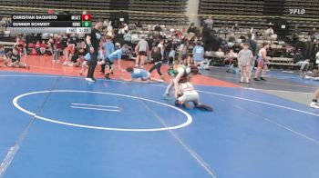 57 lbs Rr Rnd 7 - Christian DaQuisto, MeatHeadz - ESC vs Gunner Schmidt, Rabbit Wrestling Club - ESC