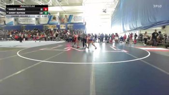 135 lbs Champ. Round 1 - Hailey Ramos, Dodge City vs Avery Sutton, Lawrence