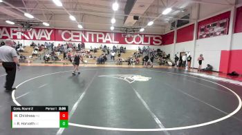 174 lbs Cons. Round 2 - Rocco Horvath, Cumberland (Tenn.) vs Will Childress, Maryville University