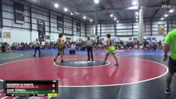 175 lbs Semis & 1st Wb (8 Team) - Giuseppe Di Monte, HEADHUNTERS WRESTLING CLUB vs Zane Terrell, GREAT BRIDGE WRESTLING CLUB