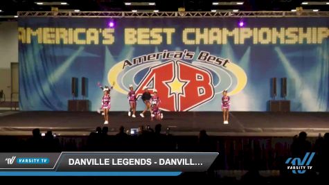 Danville Legends - Danvillle Legends All Star Cheer [2022 L1.1 Youth - PREP Day 1] 2022 America's Best Indy Challenge