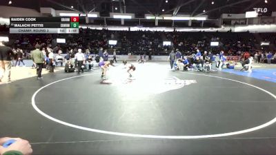 126 lbs Champ. Round 3 - Raiden Cook, Granger vs Malachi Pettis, Sumner