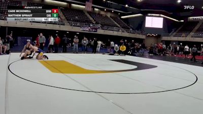 171 lbs 3rd Place - Cade McDowell, Downingtown vs Matthew Spraut, Carlisle
