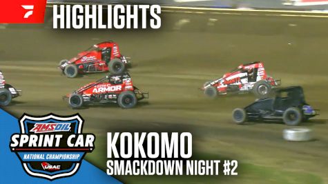 Highlights | 2025 USAC Sprint Car Smackdown Friday at Kokomo Speedway