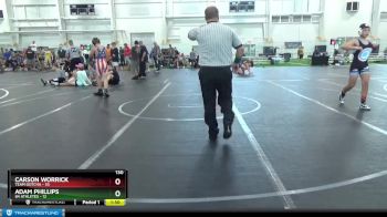130 lbs Round 8 (10 Team) - Carson Worrick, Team Gotcha vs Adam Phillips, 84 Athletes