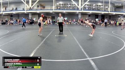 100 lbs Round 6 (8 Team) - Dakota Sandy, Mat Assassins Black vs Connor Burrell, VA Patriots