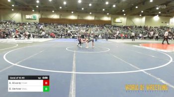 100 lbs Consi Of 16 #2 - Adam Alvarez, Team Selma vs Bryson Vertner, Small Town Wrestling