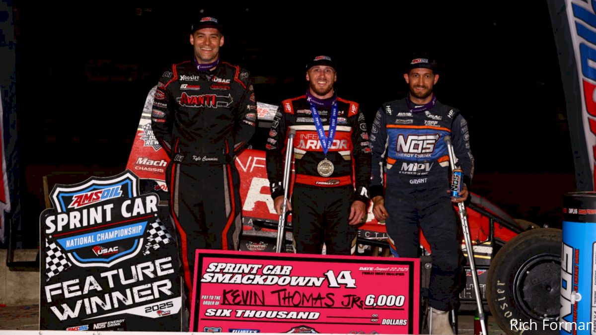 USAC Kokomo Sprint Car Smackdown Friday Results