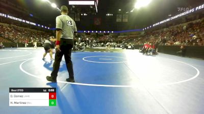 235 lbs Consi Of 16 #2 - Daniela Gomez, James Logan vs Helen Martinez, Millikan