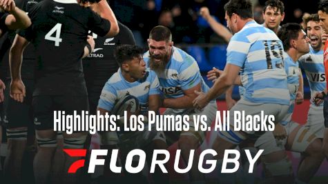 Argentina vs. New Zealand All Blacks Rugby Championship Round 2 Highlights